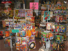 Tablet Screenshot of pepperjoesfunshop.com